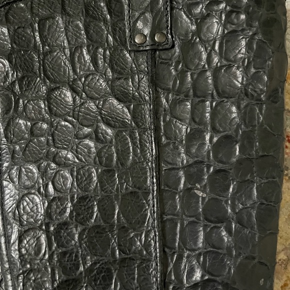 Born unique textured leather black boots - Picture 7 of 7